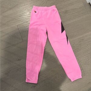 Aviator Nation Pink Kids Sweatpants